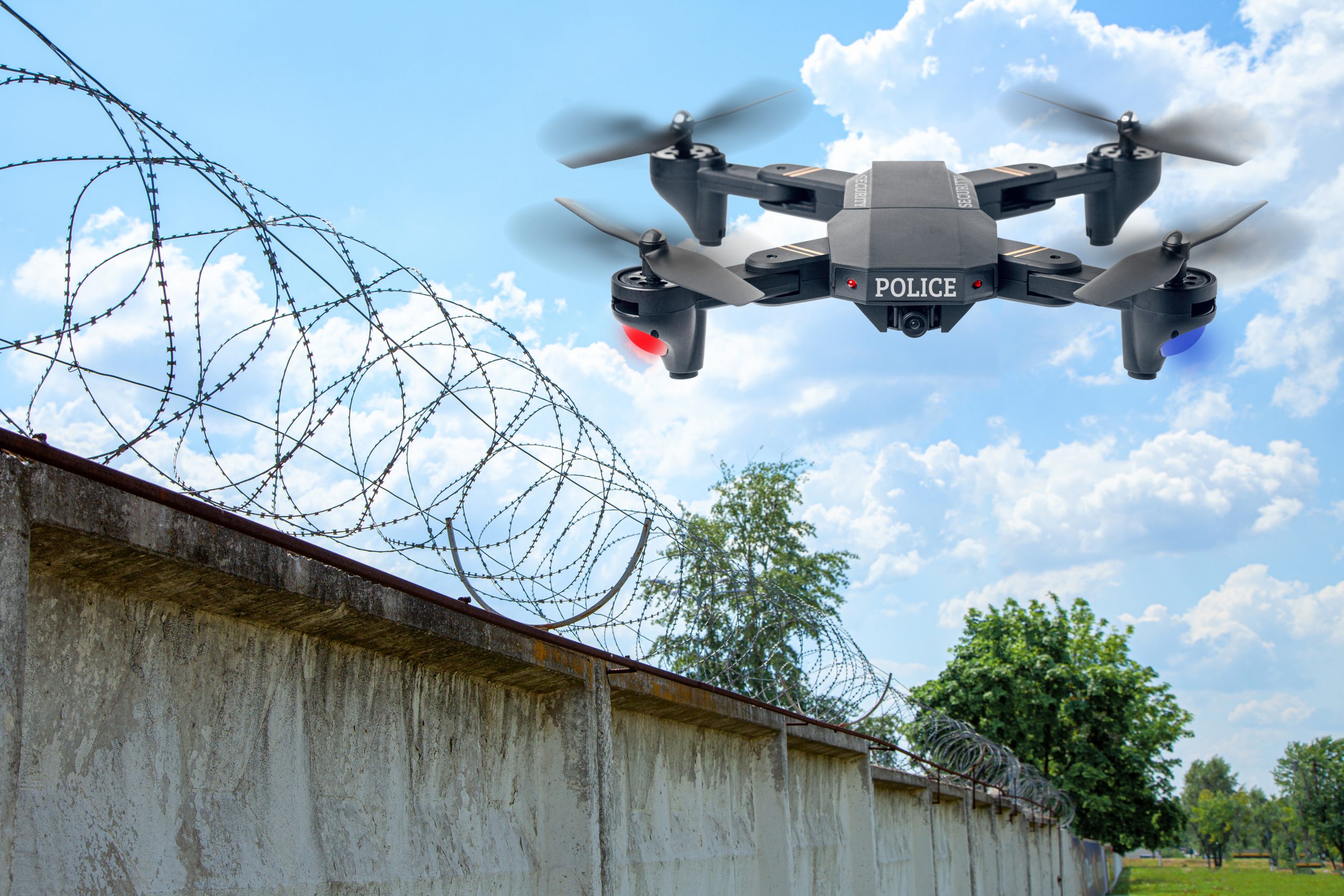 Technical security - police drone