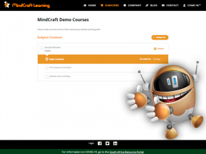 MindCraft Sample Courses - Course Outline